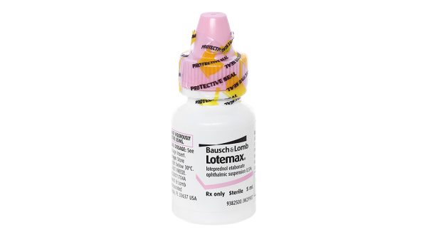 Hỗn dịch nhỏ mắt Lotemax 0.5% trị viêm kết mạc mí mắt, viêm giác mạc 5ml