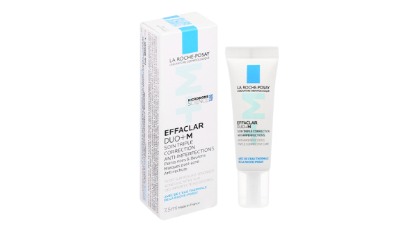 Kem dưỡng La Roche-Posay Effaclar Duo+ M giảm mụn hiệu quả tube 7.5 ml