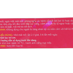 Dung dịch nhỏ mắt V.Rohto Lycée trị đỏ mắt, ngứa mắt, mỏi mắt lọ 13ml