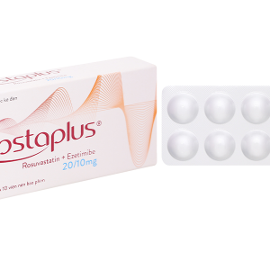 Lypstaplus 20/10mg điều trị tăng cholesterol máu nguyên phát (3 vỉ x 10 viên)