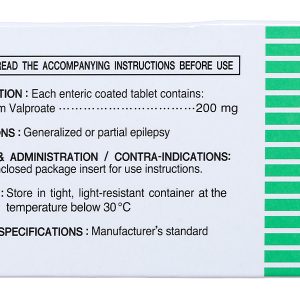 Mageum Tab 200mg trị động kinh (10 vỉ x 10 viên)