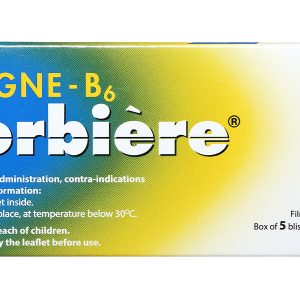 Magne B6 Corbière trị thiếu Magnesi và vitamin B6 (5 vỉ x 10 viên)
