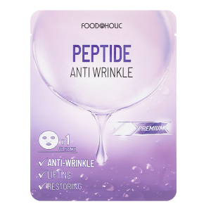 Mặt nạ Foodaholic Peptide Anti Wrinkle trẻ hóa, lấp đầy nếp nhăn miếng 23ml