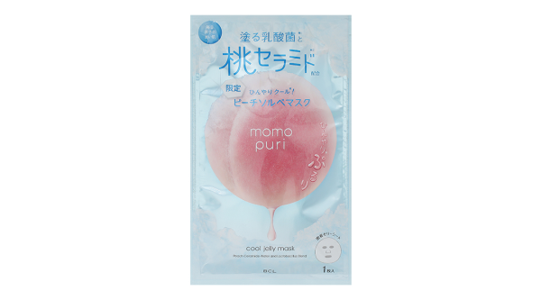 Mặt nạ Momopuri Hương Đào dưỡng ẩm hộp 4 miếng x 22ml