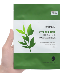 Mặt nạ BNBG Vita Tea Tree Tràm trà thải độc da, giảm mụn miếng 30ml