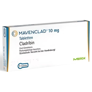 Mavenclad 10mg điều trị bệnh đa xơ cứng (1 vỉ x 1 viên)