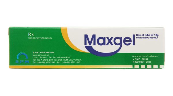 Kem bôi Maxgel trị viêm da tuýp 10g