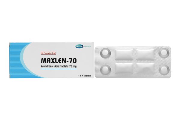 Maxlen-70 trị loãng xương (1 vỉ x 4 viên)