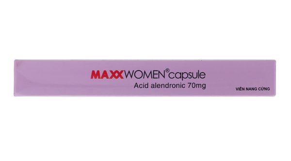 Maxx Women Capsule 70mg trị loãng xương (1 vỉ x 4 viên)