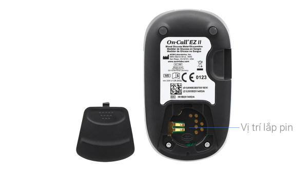Máy đo đường huyết On Call EZ II (không tặng kèm que thử đường huyết)