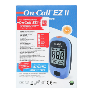 Máy đo đường huyết On Call EZ II (không tặng kèm que thử đường huyết)