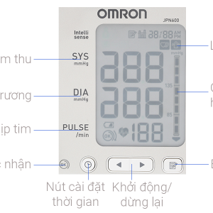 Máy đo huyết áp bắp tay OMRON JPN 600