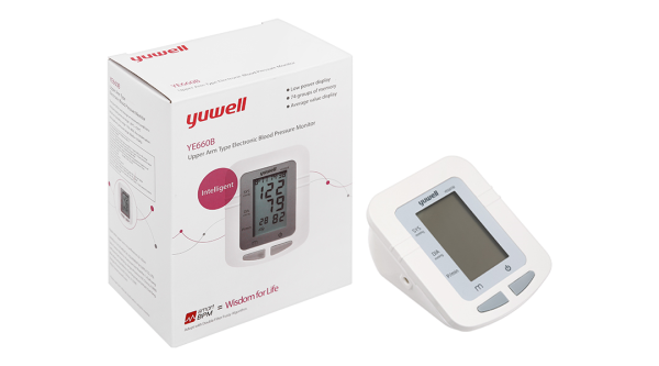 Máy đo huyết áp bắp tay Yuwell YE660B