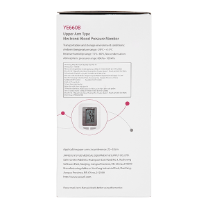 Máy đo huyết áp bắp tay Yuwell YE660B