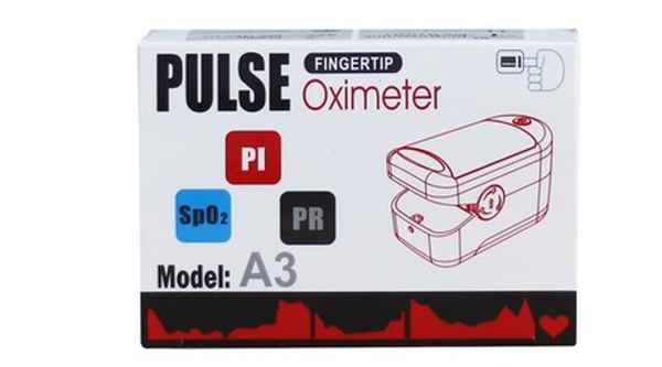 Máy đo nồng độ oxy trong máu SPO2 Fingertip Pulse Oximeter A3