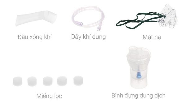 Máy xông khí dung mũi họng Gluck VP-C2A