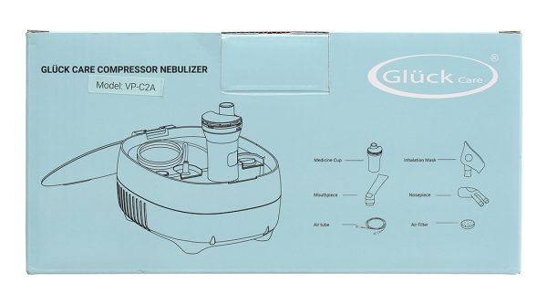 Máy xông khí dung mũi họng Gluck VP-C2A