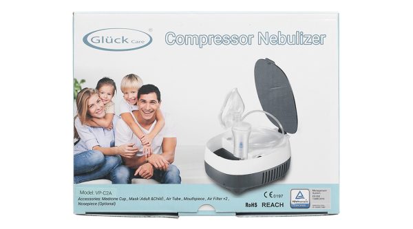 Máy xông khí dung mũi họng Gluck VP-C2A