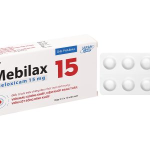 Mebilax 15 giảm đau, kháng viêm xương khớp (2 vỉ x 10 viên)