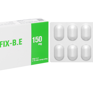 Mecefix-B.E 150mg điều trị nhiễm khuẩn (2 vỉ x 10 viên)