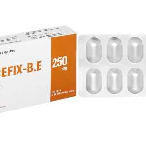 Mecefix-B.E 250mg trị các nhiễm trùng gây bởi vi khuẩn nhạy cảm (2 vỉ x 10 viên)