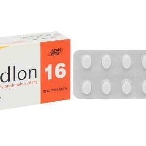 Medlon 16 điều trị rối loạn nội tiết, rối loạn thấp khớp (3 vỉ x 10 viên)