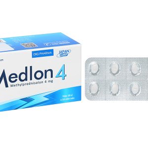Medlon 4 chống viêm và giảm miễn dịch (10 vỉ x 10 viên)