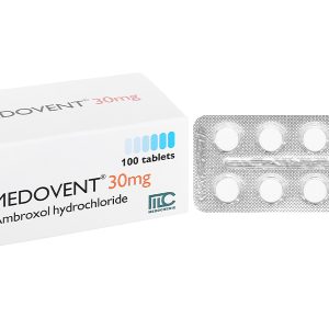 Medovent 30mg trị triệu chứng bệnh phế quản - phổi cấp và mạn tính (10 vỉ x 10 viên)