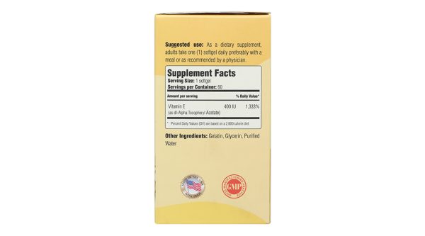 Hotchland Optimum Vitamin E 400IU hạn chế lão hóa hộp 60 viên
