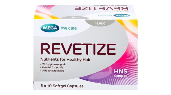 Revetize làm đẹp, kích thích mọc tóc hộp 30 viên