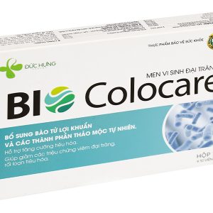 Men vi sinh Bio Colocare bổ sung lợi khuẩn, hỗ trợ giảm viêm đại tràng hộp 20 viên