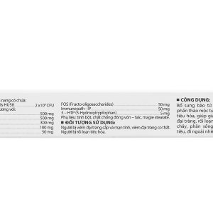 Men vi sinh Bio Colocare bổ sung lợi khuẩn, hỗ trợ giảm viêm đại tràng hộp 20 viên