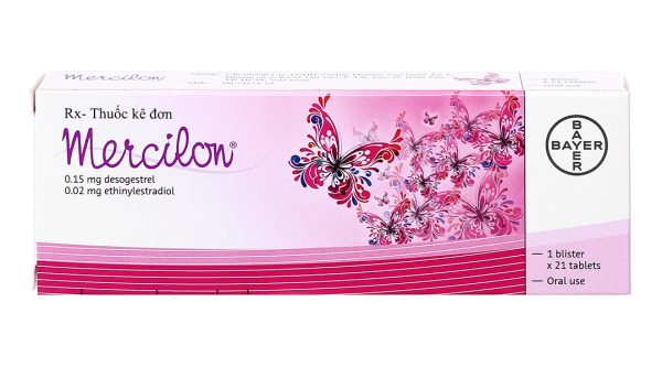 Mercilon thuốc tránh thai hằng ngày (1 vỉ x 21 viên)