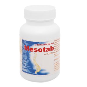 Mesotab 500mg giảm đau, kháng viêm xương khớp lọ 100 viên