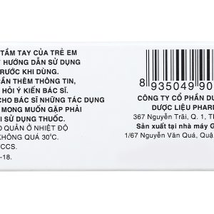 Methorfar 15 trị ho khan, ho do kích ứng (10 vỉ x 10 viên)