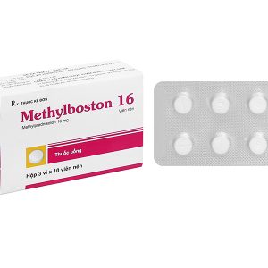 Methylboston 16 thuốc kháng viêm (3 vỉ x 10 viên)