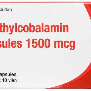 Methylcobalamin Capsules 1500mcg điều trị bệnh lý thần kinh ngoại biên (3 vỉ x 10 viên)