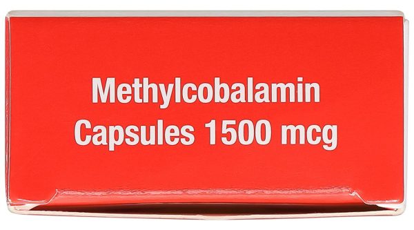 Methylcobalamin Capsules 1500mcg điều trị bệnh lý thần kinh ngoại biên (3 vỉ x 10 viên)