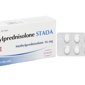 Methylprednisolone STADA 16mg kháng viêm, ức chế miễn dịch (3 vỉ x 10 viên)