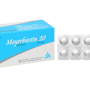 Meyerbastin 20 trị viêm mũi dị ứng, nổi mày đay (10 vỉ x 10 viên)