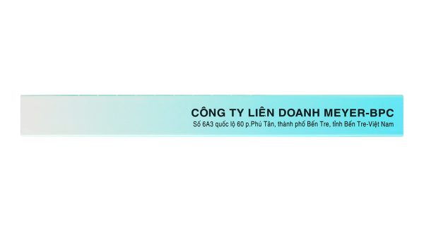 Meyerverin 2mg điều trị đái tháo đường tuýp 2 (2 vỉ x 10 viên)