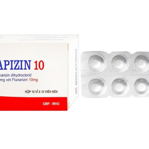 Mezapizin 10 dự phòng đau nửa đầu, trị triệu chứng rối loạn tiền đình (10 vỉ x 10 viên)
