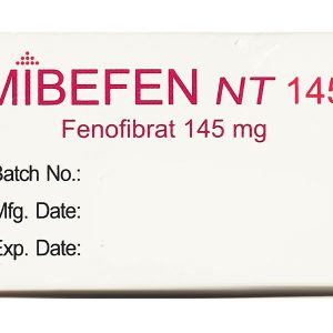 Mibefen NT 145 điều trị tăng triglycerid huyết nặng (3 vỉ x 10 viên)