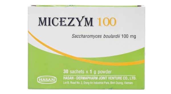 Thuốc bột Micezym 100 bổ sung để phòng ngừa và trị tiêu chảy (30 gói x 1g)