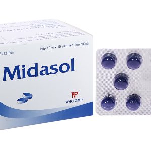 Midasol hỗ trợ trị viêm đường tiết niệu (10 vỉ x 10 viên)