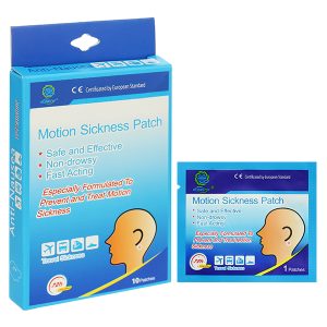 Miếng dán chống say tàu xe Fobelife Motion Sickness Patch hộp 10 miếng