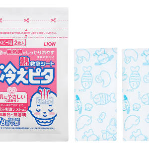 Miếng dán hạ sốt Lion Hiepita For Baby cho bé 0-2 tuổi (4cm x 8.5cm) gói 2 miếng