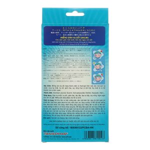 Miếng dán hạ sốt Sakura cho bé (3 gói x 2 miếng)