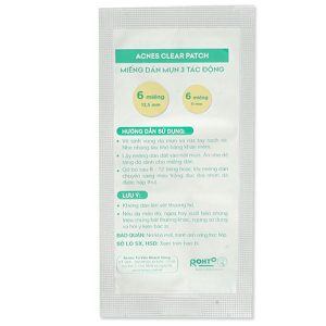 Miếng dán mụn Acnes Clear Patch giúp kháng khuẩn, sạch mụn hộp 24 miếng
