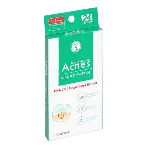 Miếng dán mụn Acnes Clear Patch giúp kháng khuẩn, sạch mụn hộp 24 miếng
